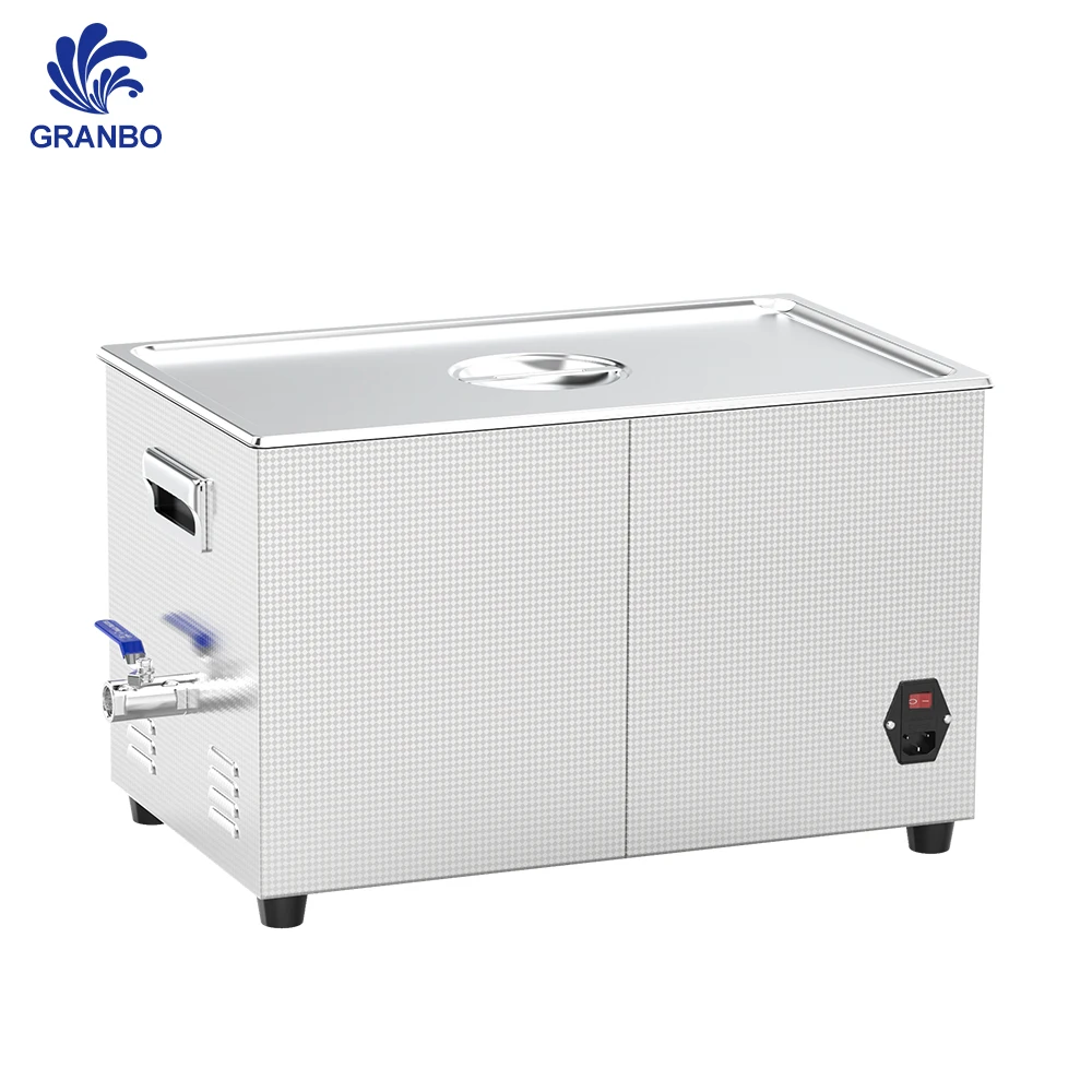 Фото Ультразвуковая цифровая мойка Granbosonic 22 л с импульсной высокочастотной технологией 40/68/80/120 кГц, бесшумная конструкция для очистки оборудования №3