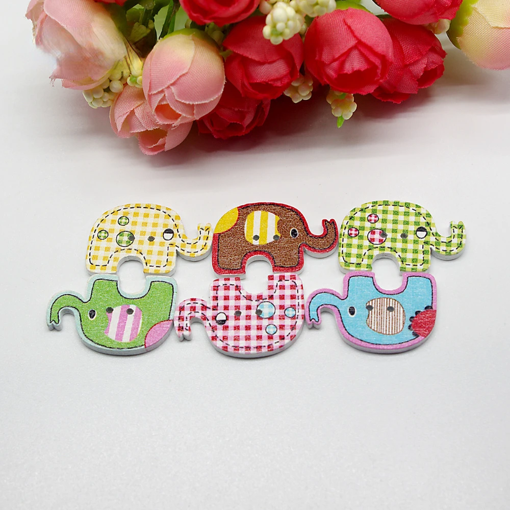 24 шт. деревянные пуговицы для шитья 29 х20 мм | Дом и сад