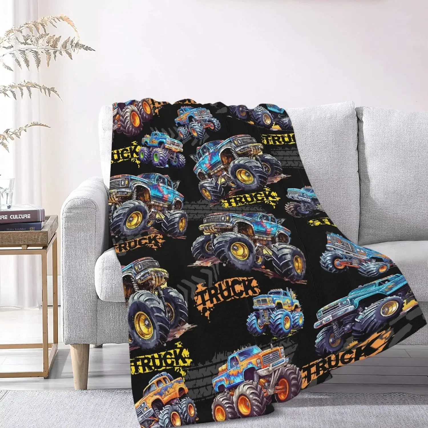 Бренд Devil Truck GoldBLi Decor тканевое одеяло из кораллового флиса для взрослых и детей