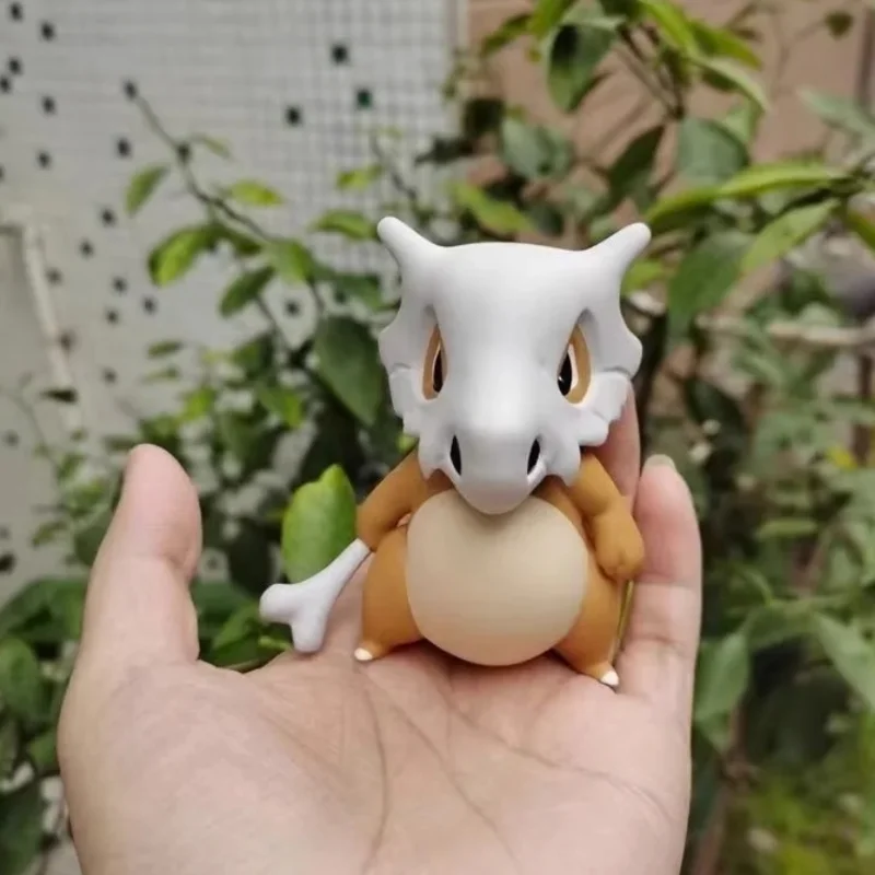 Лидер продаж 8 см аниме фигурный Покемон Cubone милый орнамент модель детской