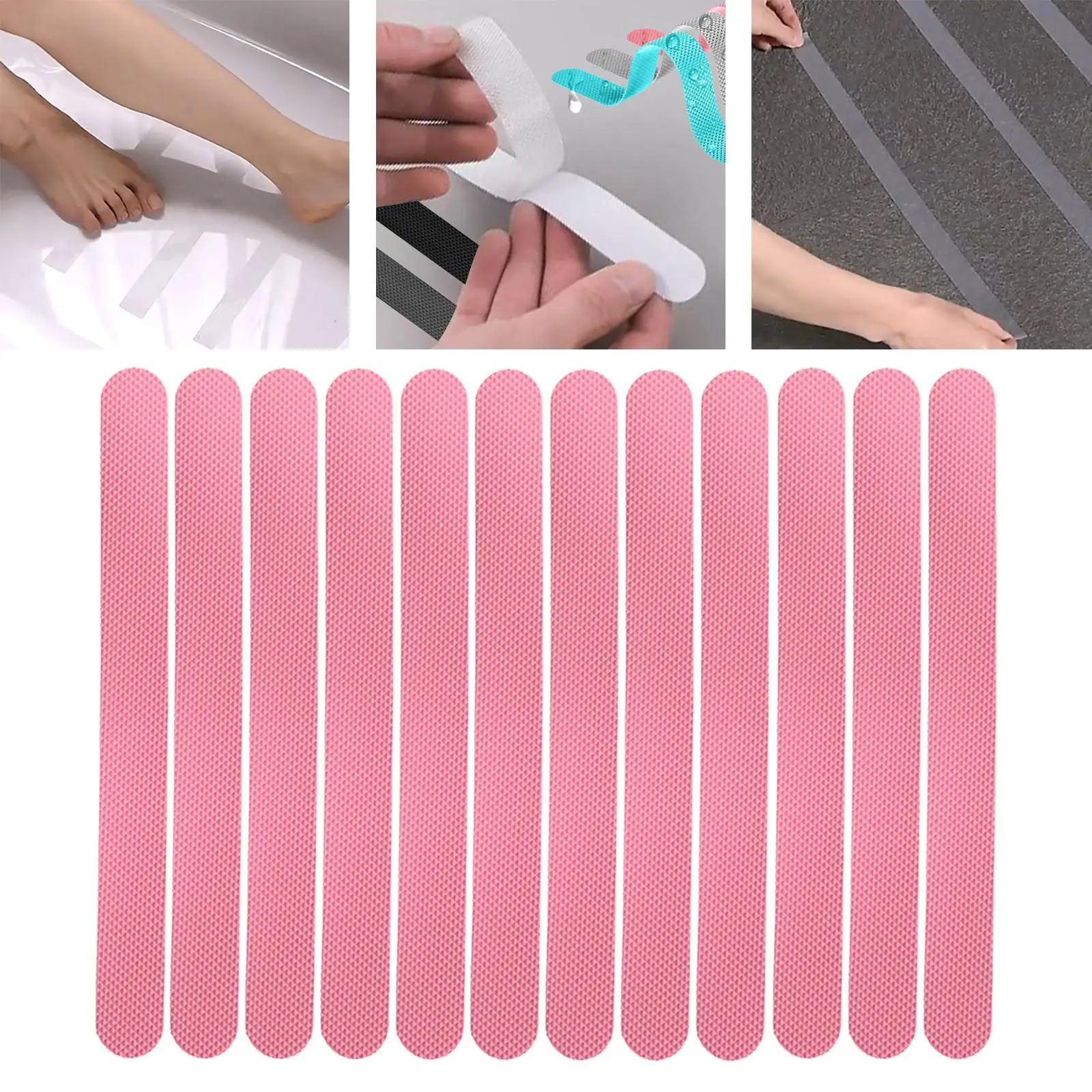 12 шт. Нескользящие наклейки для душа