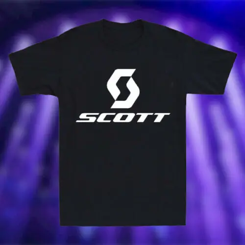 

New Scott Bicycle Logo Short Sleeve Cotton t-shirt Men's tee