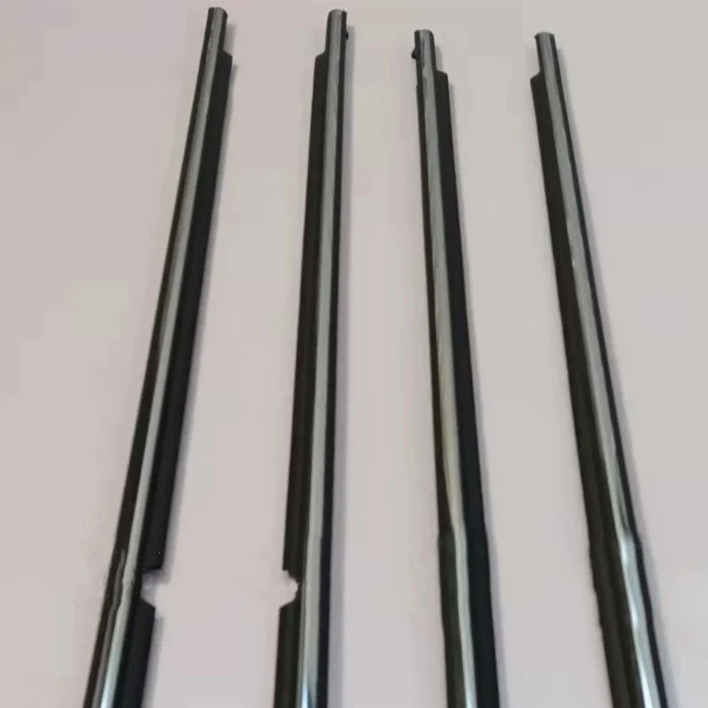 

4 шт. внешняя хромированная или черная резина для окон для Lexus GX470 2003-2009, уплотнитель уплотнения для Land Cruiser Prado 120 75711-60061