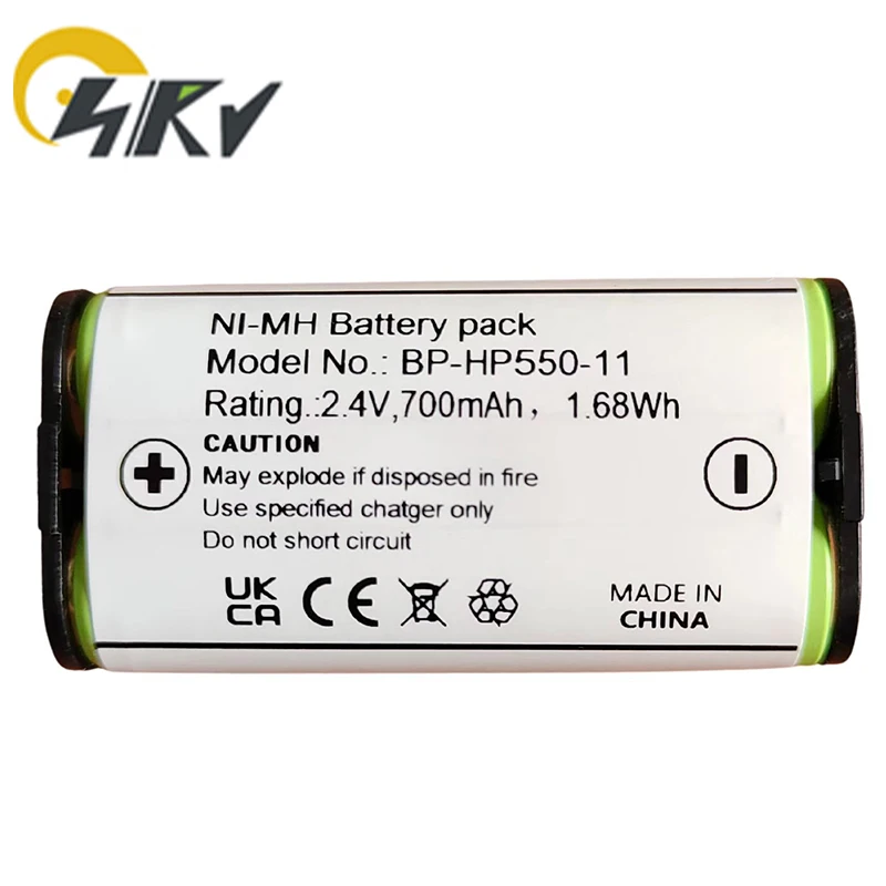 Беспроводная аккумуляторная батарея для Sony BP-HP550-11, RF4000,RF4000K,RF810,RF810RK,RF840,RF850,RF860,RF925,RF970 2,4 В/700 мАч