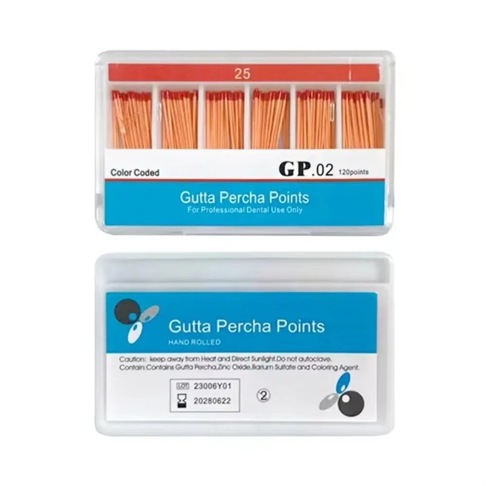 Конус AG Dent 0 2/0 4/0 6 размер 15/20/25/30/35/40 Dental Gutta Percha Points Gapadent