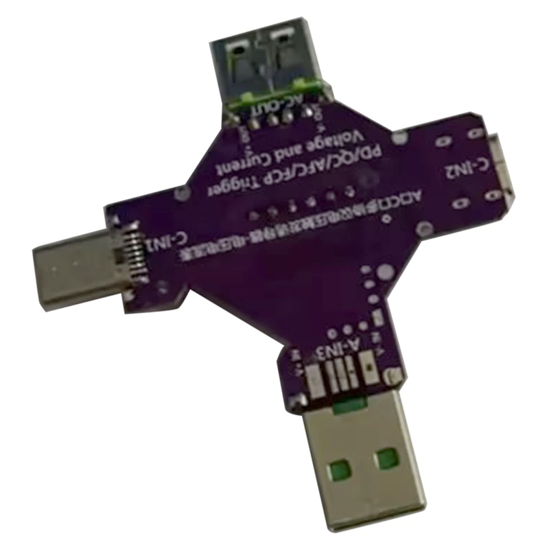 Протокол PD3.0 триггерная приманка для быстрой зарядки вольтметр Qualcomm QC3.0