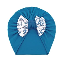 fashion baby hat thin vivid color floral bowknot baby hat infant cap newborn hat