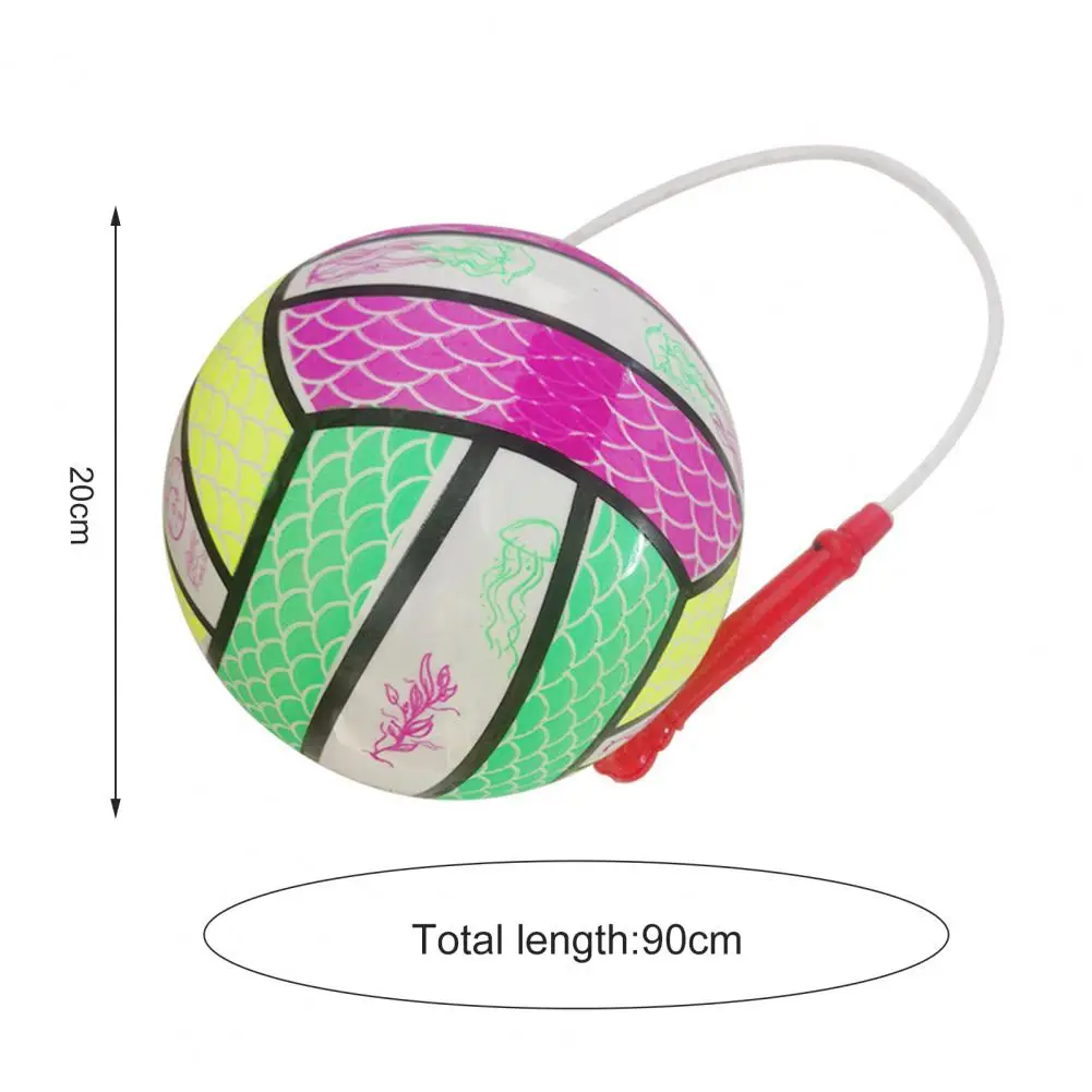 

Durable LED Glow Ball Soft Glow Ball with Handle Boys Girls LED Glow Toy Light Up Balls Party Supplies Portable
