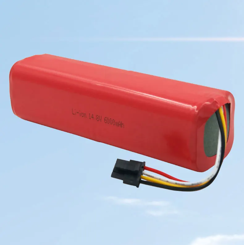 

Vacuum Cleaner Replacement Battery 14.8V 6000mAh For Xiaomi Robot Rechargeable Battery roborock S50 S51 Li-ion Parts