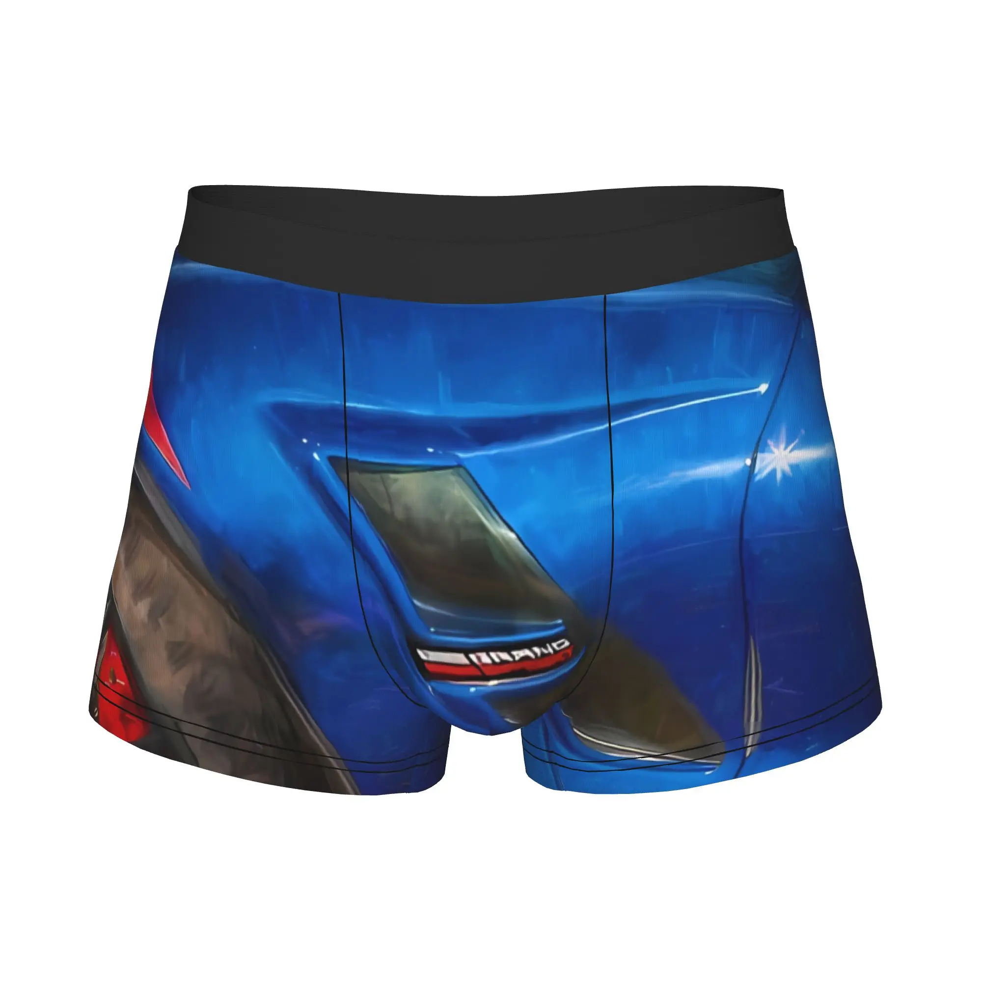 Фото 2017 Corvette C7 Grand Sport IMSA Wide Body C-Corvettes Underpants Homme Panties Мужское нижнее белье, удобные шорты, трусы-боксеры №3