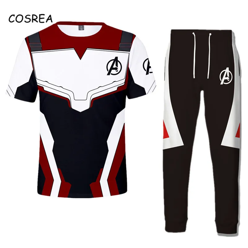 

Endgame Quantum Realm T-Shirt Clothes Cosplay Hawkeye Costume Short Sleeve Hoodies Suit Ride Casual Daily Boy Man Fashion 2022