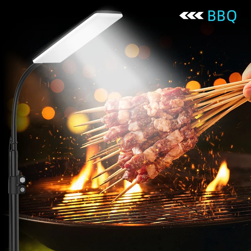 Съемная лампа для палатки держатель штатива USB перезаряжаемый портативный