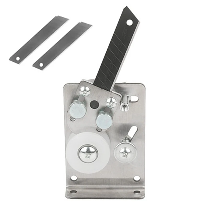 

Wire Stripping Machine Stainless Steel Cable Peeling Machine Silver Manual Wire Stripper Wire Stripper Tool With 3 Blades