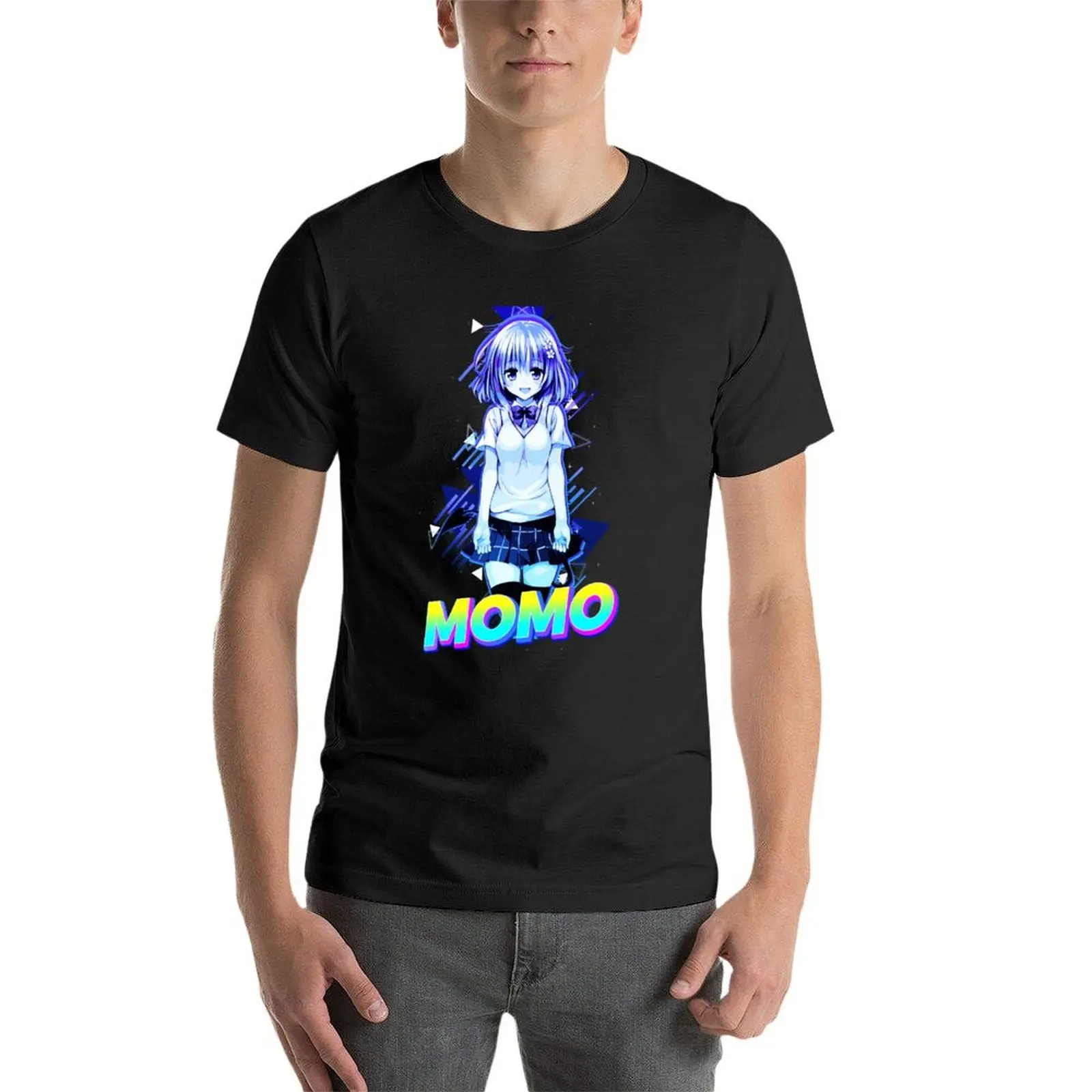 Футболка Momo Belia To Love Ru женская футболка эстетические топы Мужская оверсайз