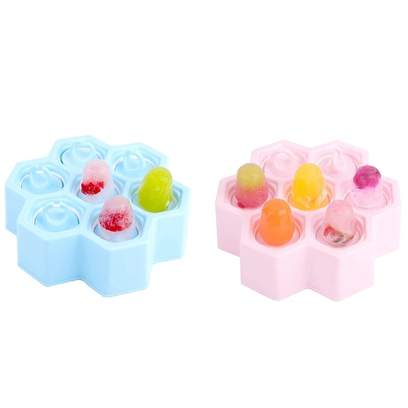 

LJL-формы для мороженого для детей, силиконовые мини-формы для мороженого, легко снимаются и многоразовые формы для Diy мороженого