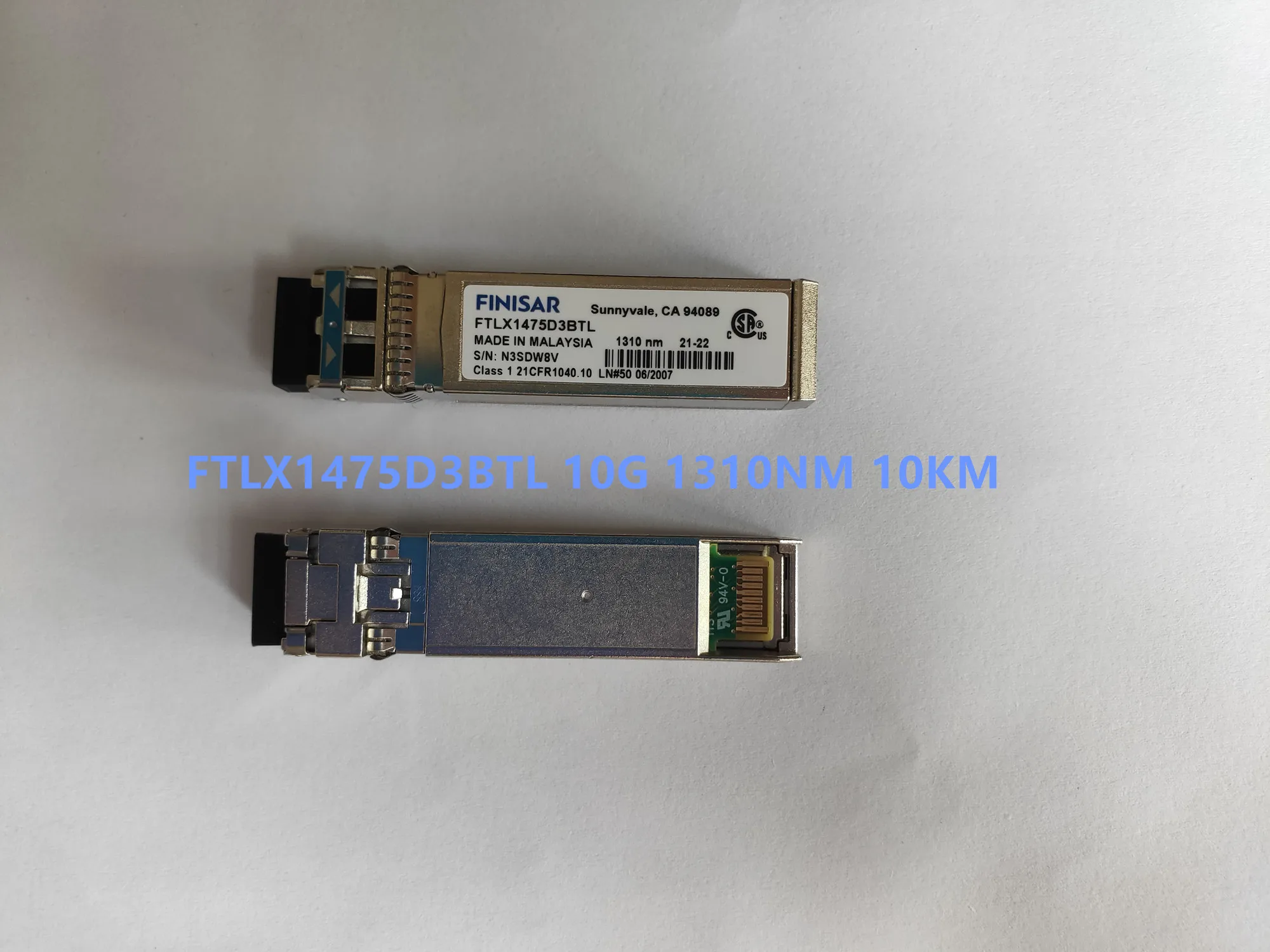 Finisar Module 10gb 10km Transceiver FTLX1471D3BCL FTLX1471D3BTL FTLX1475D3BCL FTLX1475D3BTL Compatible Universal Fiber Module