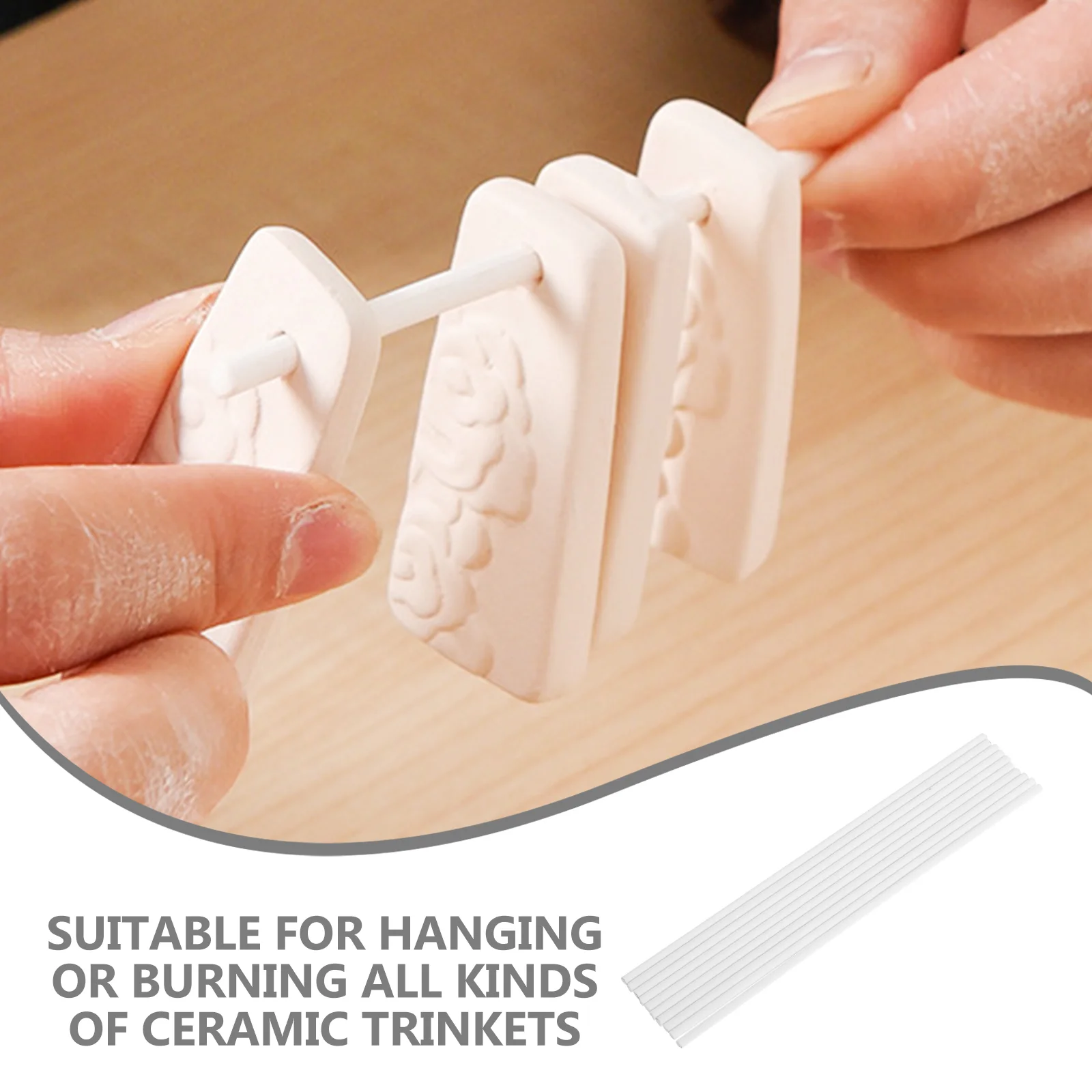 10 шт. корзина для керамических ювелирных изделий подвесные кронштейны стрельбы