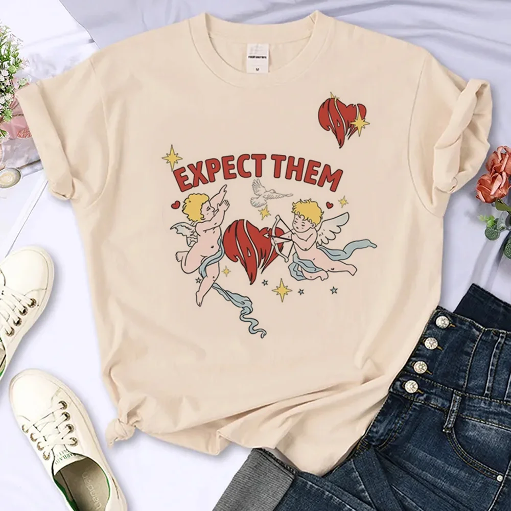 

Y2k Print t shirt women streetwear manga t-shirts female harajuku designer graphic clothing