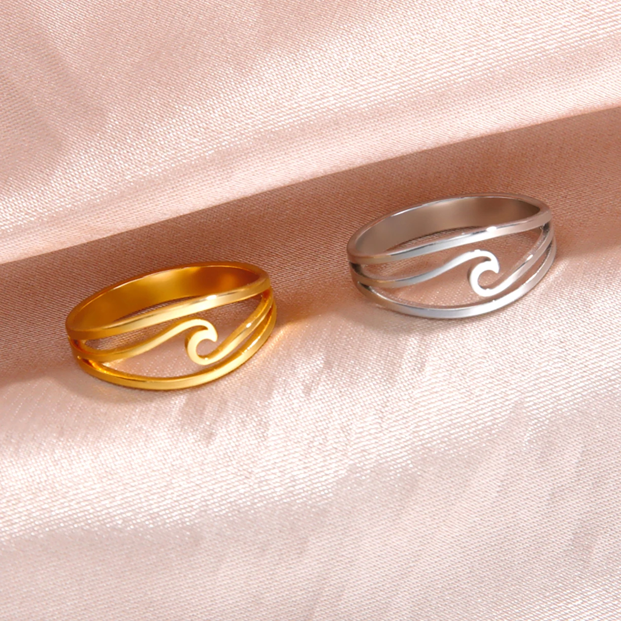 Женское кольцо из нержавеющей стали