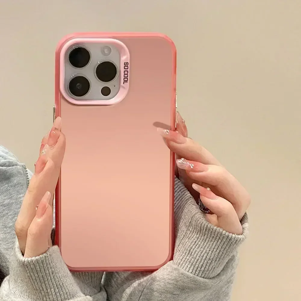 Роскошный гальванический Серебряный чехол для Realme 8 8Pro 11 4G 11X