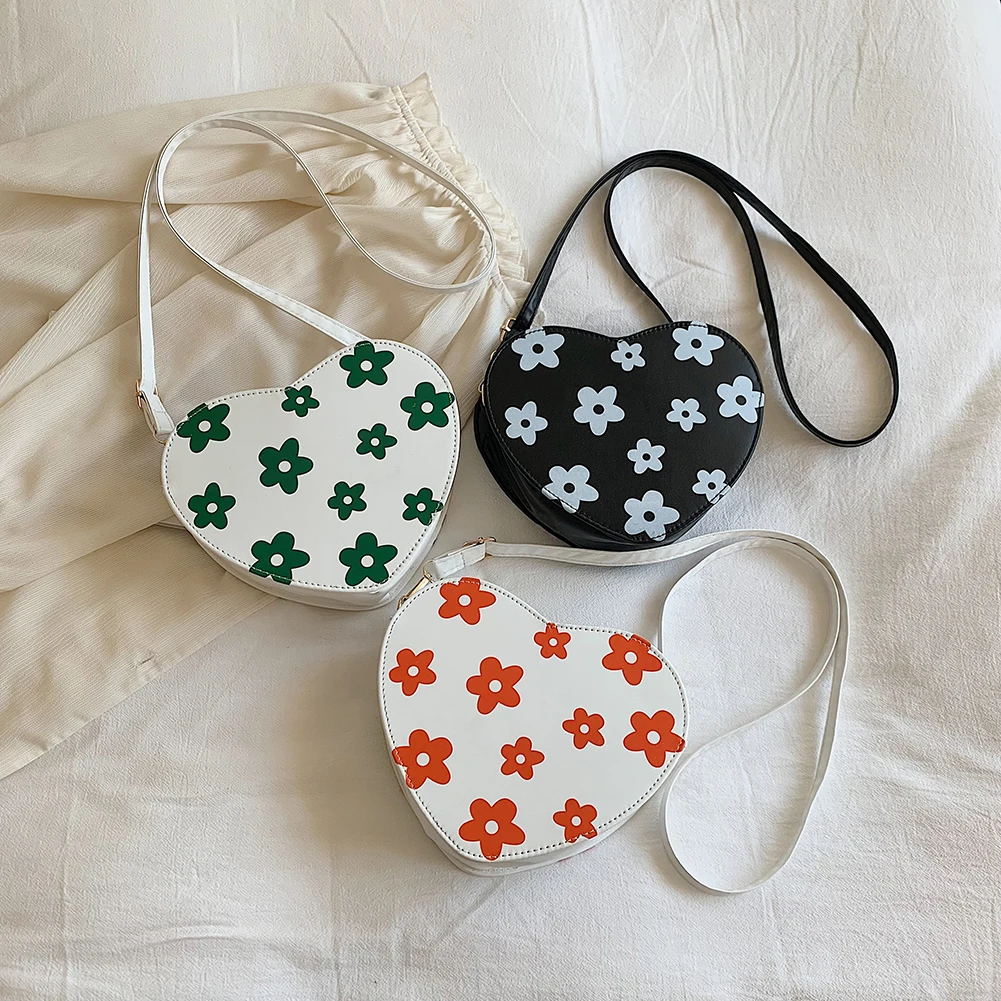 

Fashion Flower Pattern Women Handbag Durable Waterproof PU Leather Shoulder Pack Women Messenger Bags Female Small Wallet