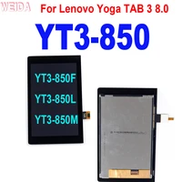 for lenovo yoga tab 3 8 0 yt3 850 lcd yt3 850f yt3 850l yt3 850m lcd display touch screen digitizer assembly for yt3 850 display