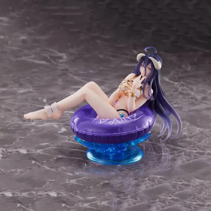 

Pre-order Original TAITO Albedo Aqua Float Girls Ver. Figure Model Genuine Bandai Anime Overlord Figurine Toy Collection Gift