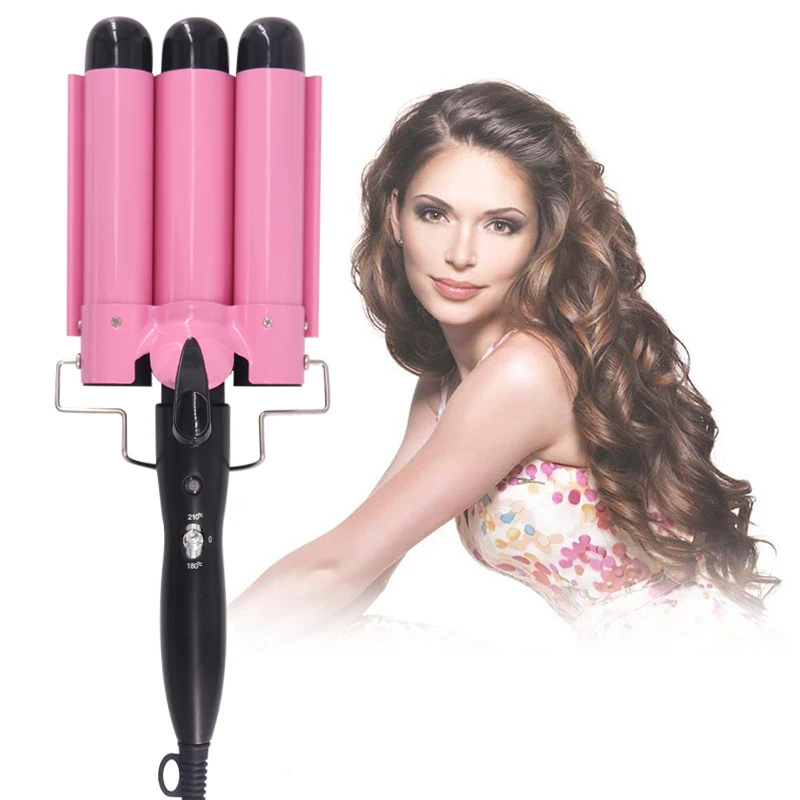 

Professional Hair Curling Iron 32mm Ceramic Triple Barrel Hair Curler Irons Hair Wave Waver Styling Tools Hair Styler Wand