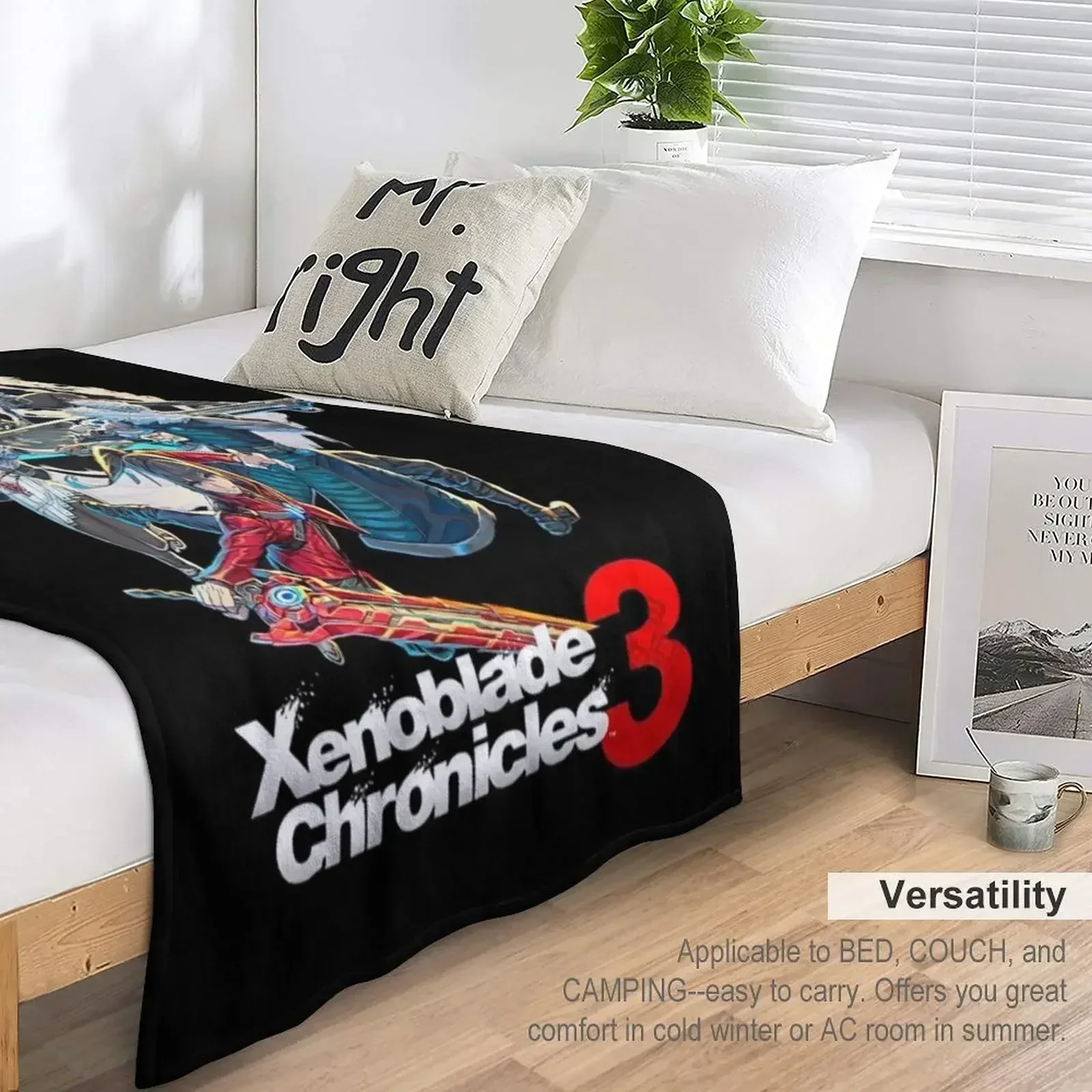 Одеяло All Times Of Xenoblade 3 декоративные кровати одеяла
