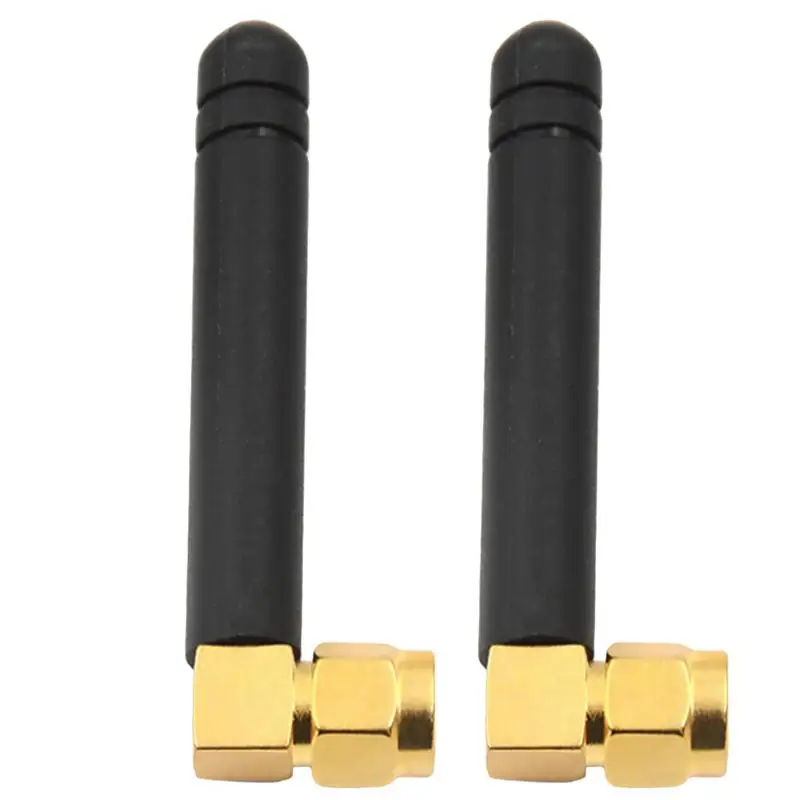 

2 шт. 433 МГц прямоугольный L-образный клей-карандаш, антенный разъем с высоким коэффициентом усиления, внутренняя игла SMA