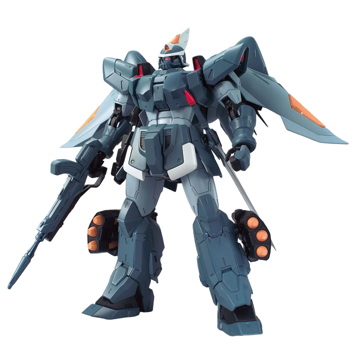 Фото BANDAI натуральная MG 1/100 ZGMF-1017 MOBILE GINN аниме фигурка в сборе модель игрушки Коллекционная модель украшения для детей №3