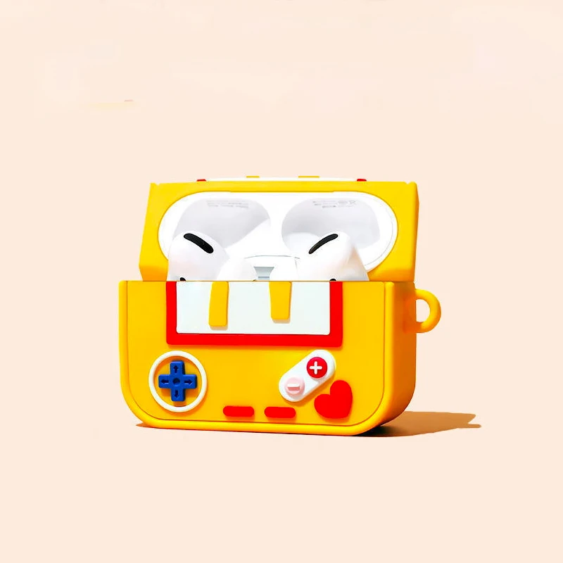 

Креативный защитный чехол для игровой консоли AirPods Pro Apple 1 2 поколения, Беспроводная Bluetooth-гарнитура, силиконовый чехол, индивидуальный