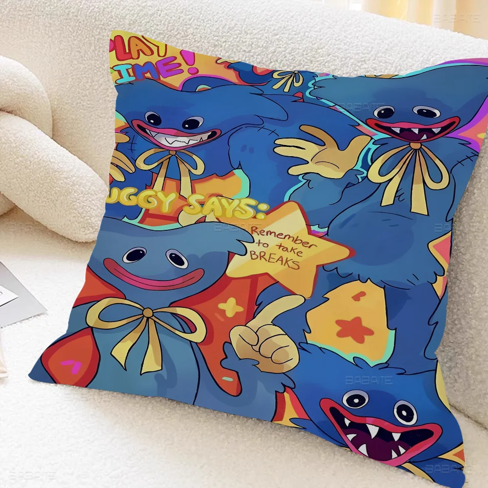 H-Huggys мультфильм W-uggy наволочка для автомобиля дивана Рождественский подарок 40x40