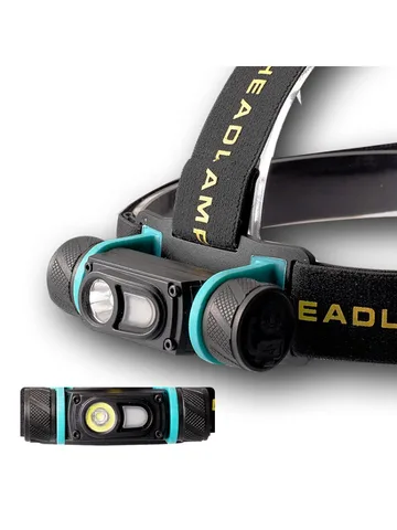 Налобный фонарь XPG белый + красный свет