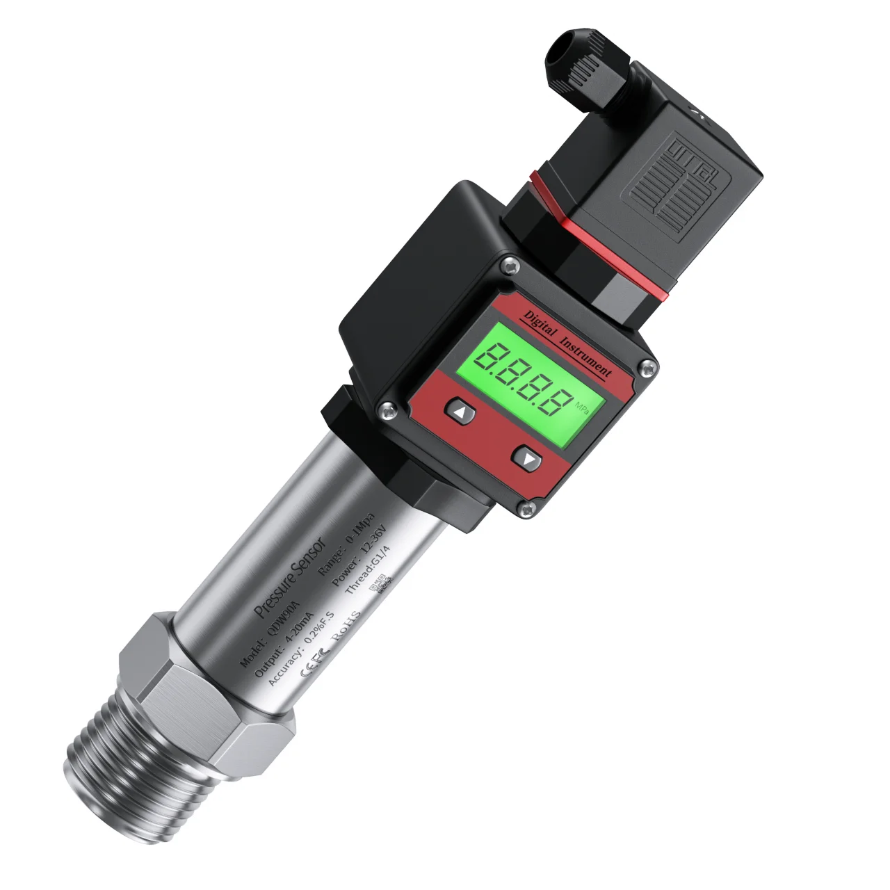 Цифровой манометр NPT1/2 с цифровым дисплеем 0-10 В 0-600 бар 20 250 50 100 ЖК-датчик давления