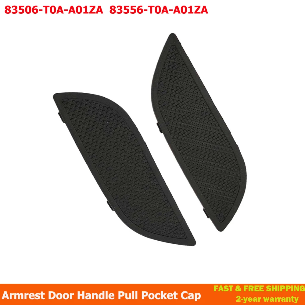 

Для Honda CRV CR-V 2012 2013 2014 2015 2016, левая и правая черная карманная крышка, внутренняя дверная ручка, подлокотник, винтовая крышка 83506T0AA01ZA