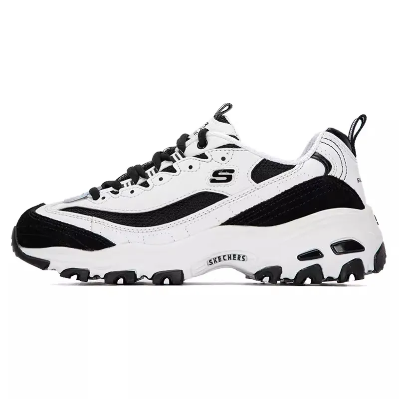 Skechers Женские кроссовки Fashion Повседневная обувь Ретро амортизирующая Panda