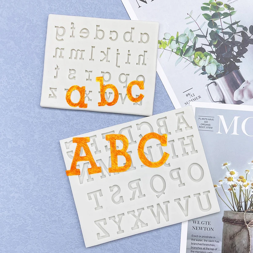 

Алфавит силиконовая форма Φ