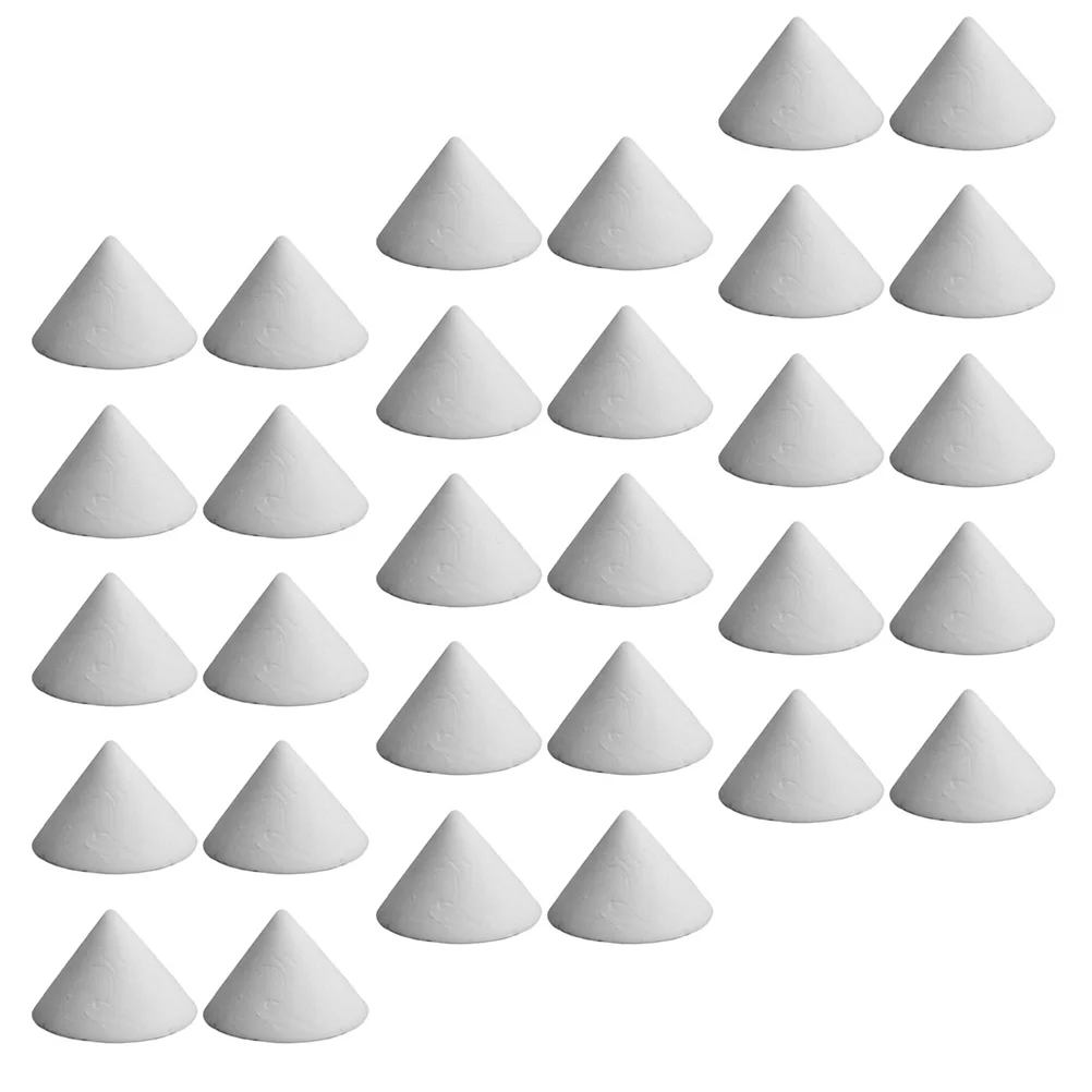 

50 Pcs Ceramics Kiln Tools Refractory Support Nail Firing Pottery Supplies Clay DIY