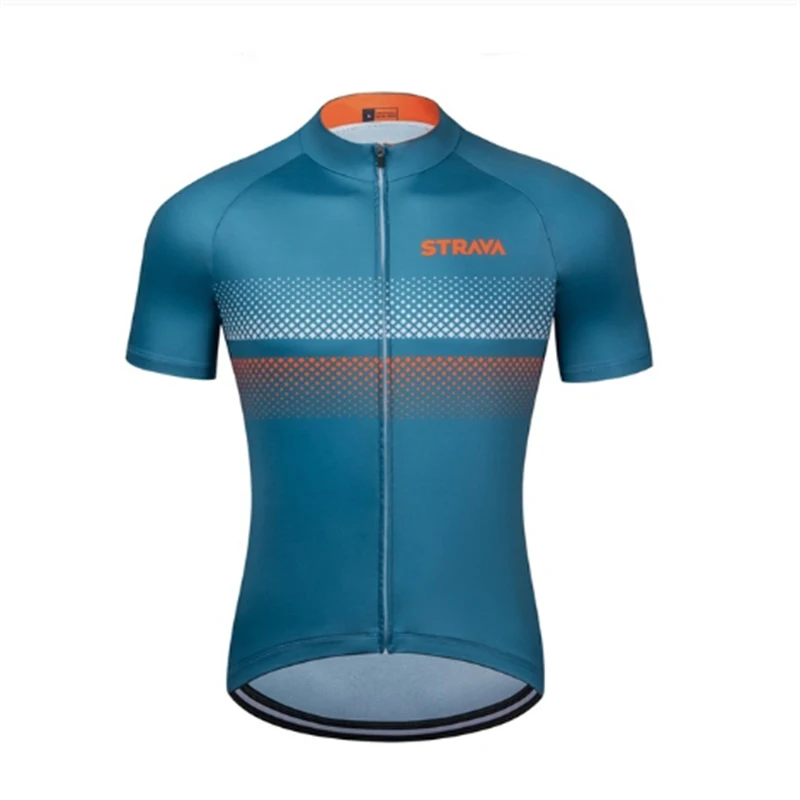 

2022 strava New Mens Style High Quality Cycling Breathable Wear Bike Clothing China Custom Cycling Jersey Hot sale products
