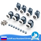 Ролик для раздвижных дверей, латунный, цинковый сплав, 4 шт.-8 шт.компл., 2325 мм, аксессуары для душевой кабины