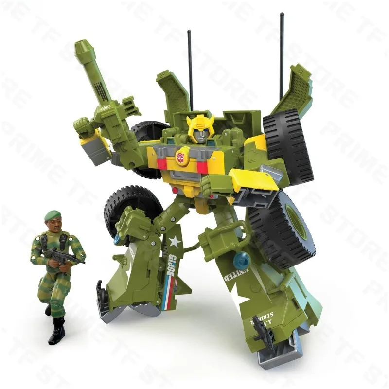 Фото Оригинальная игрушка-трансформер Hasbro Generations G Series Collaborative Special Force AUTOBOT BUMBLEBEE A.W.E. Фигурка аниме-персонажа STRIKER №1
