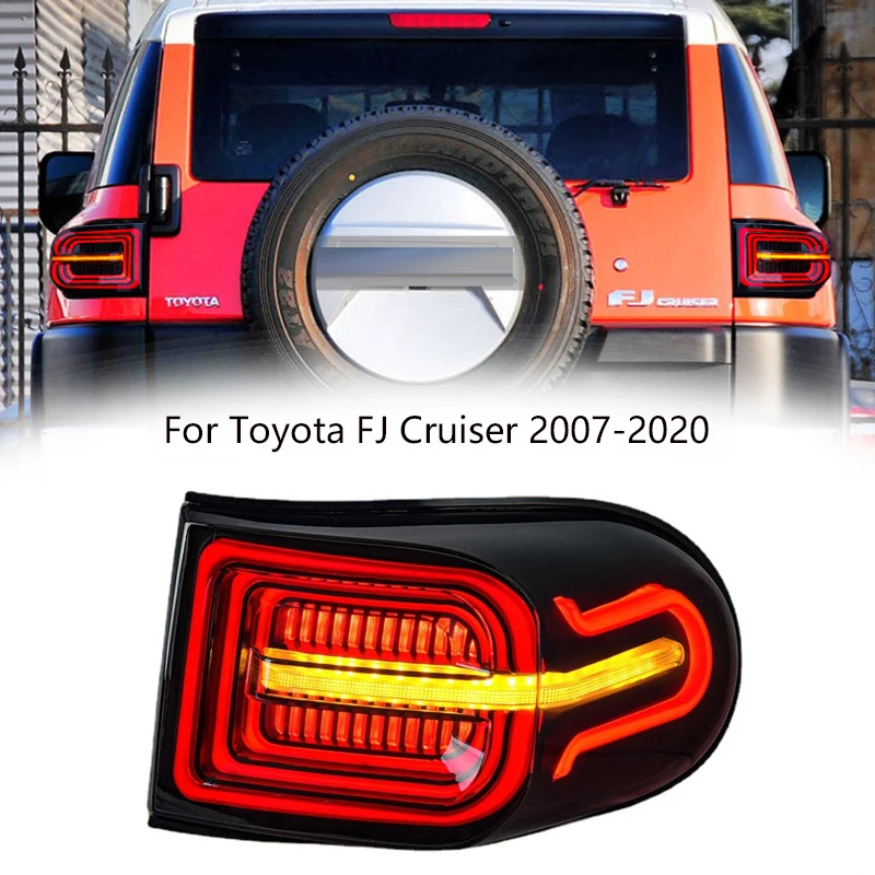 Задний фонарь для Toyota FJ Cruiser 2007-2020 задний Динамический светодиодный