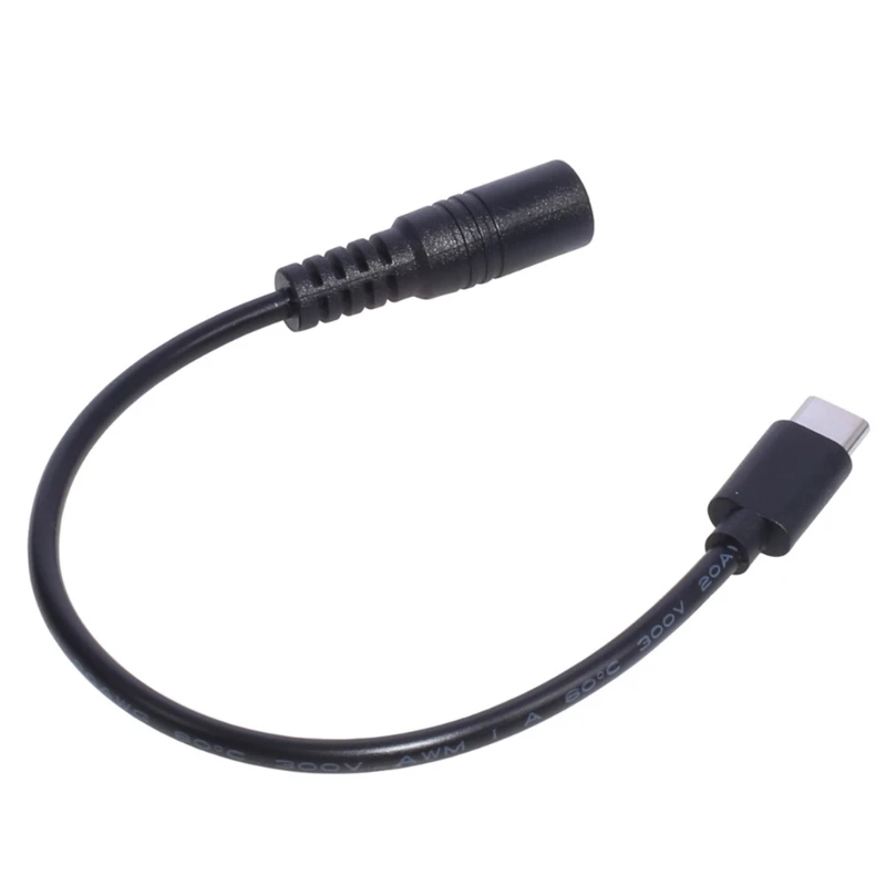 Кабель постоянного тока 5 5x2 1 с гнездом типа C на штекер