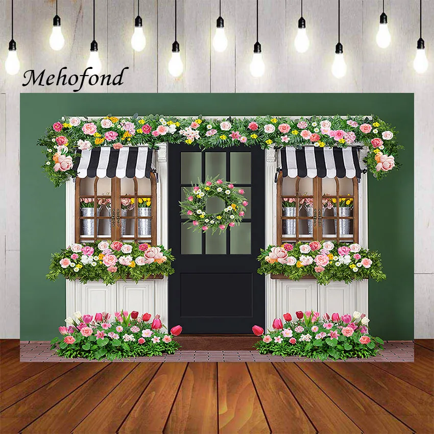 

Фон для фотосъемки Mehofond Весна счастливая Пасха цветочный магазин сад Дети День Рождения Вечеринка портрет Фотостудия