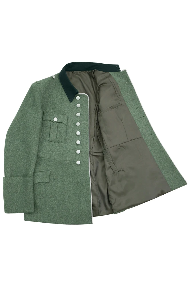 

GUWA-B007 WWII German Heer M27 General Officer Wool piped service tunic jacket II