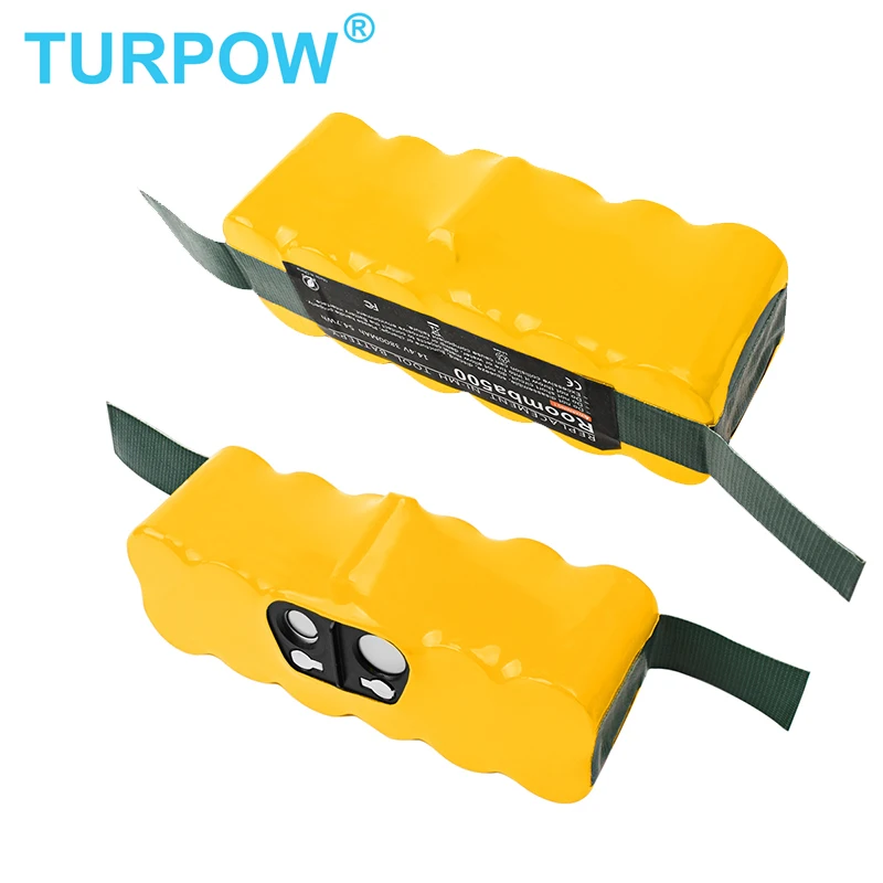 Перезаряжаемая батарея Turpow 5000 мАч 14 4 В для iRobot Roomba 500 600 700 800 785 530 560 650 630