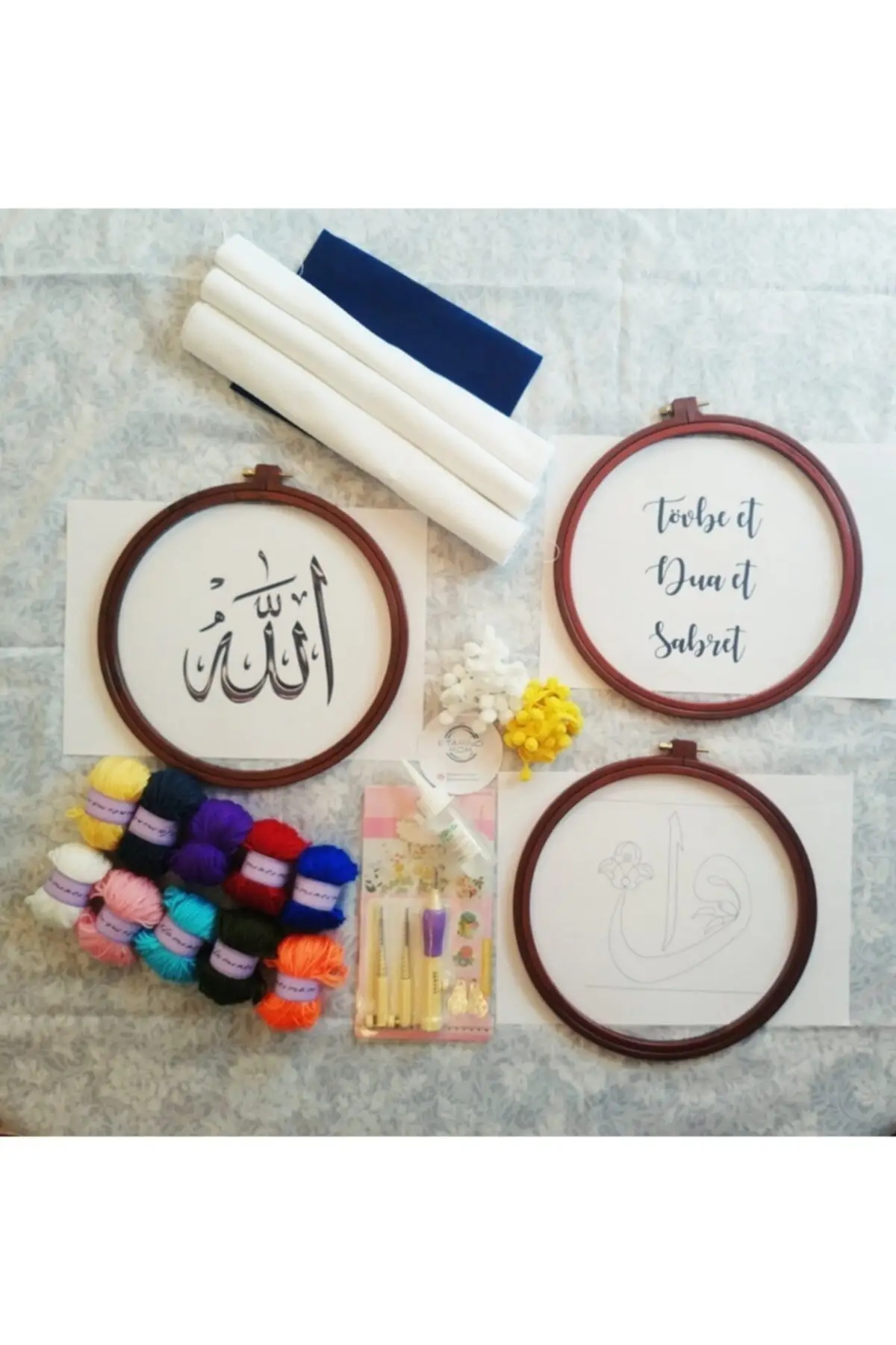 

Набор для вышивки allah_sot Et_elifvav, тройной пробойник (пробойник)