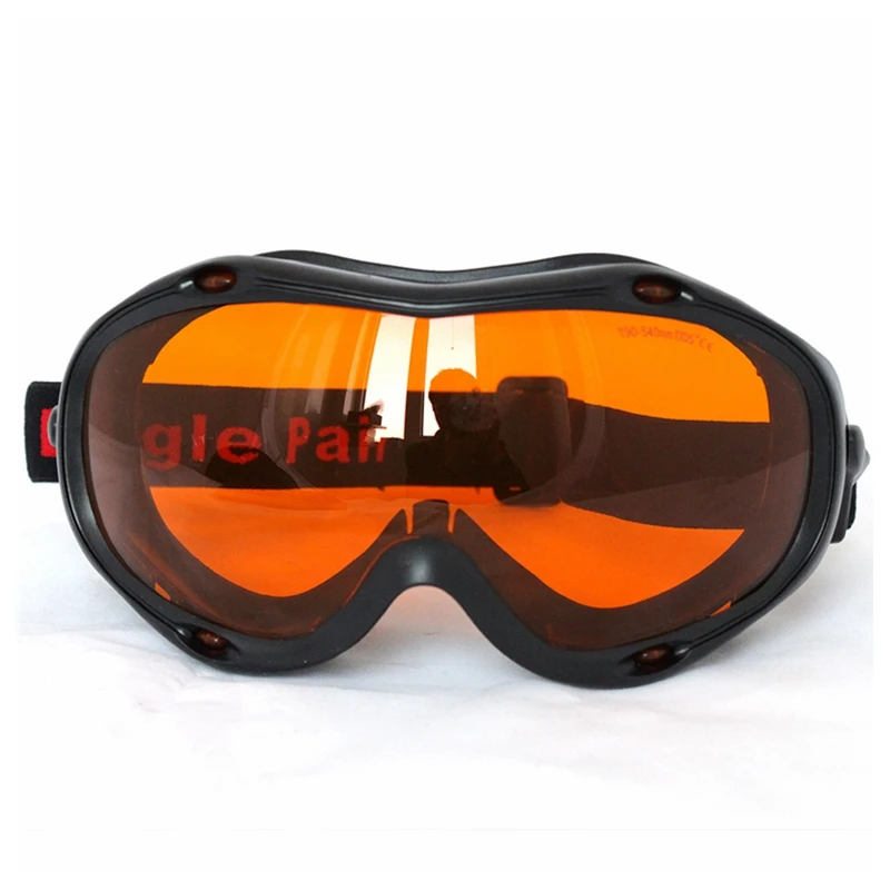 CE OD4+ 190-540nm Laser Safety Glasses For Purple/Blue/Green Laser Eyes Protection, Can Cover Myopia