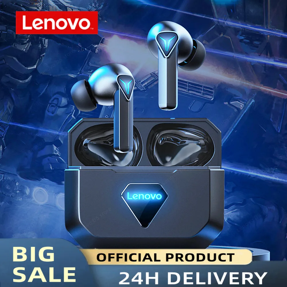 

Беспроводная игровая гарнитура Lenovo GM6, Bluetooth, с микрофоном, с защитой от пота, наушники HD для звонков, шумоподавляющие наушники